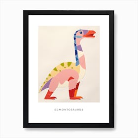 Nursery Dinosaur Art Edmontosaurus 2 Poster Art Print