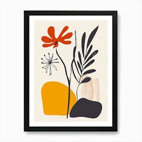 Flower Print Art Print