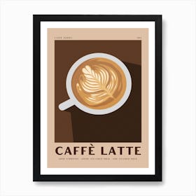 Caffè Latte Poster