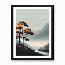 Landscape Painting 1 Art Print