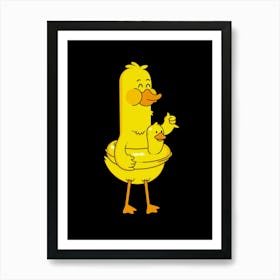 Summer Duck Art Print