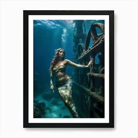 Mermaid -Reimagined 20 Art Print