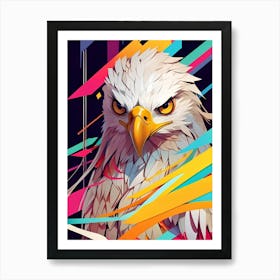 Abstract Eagle 1 Art Print