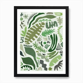 Green Garden Art Print