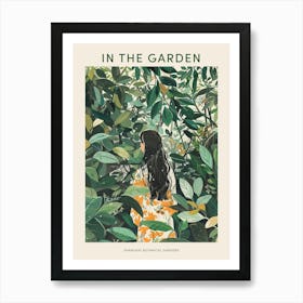 In The Garden Poster Shanghai Botanical Gardens 1 Art Print