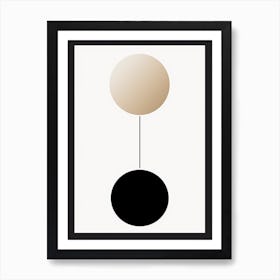 Minimal Abstract Shapes 7 Art Print