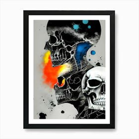 Skulls Art Print