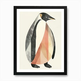 Charming Nursery Kids Animals Penguin 3 Art Print
