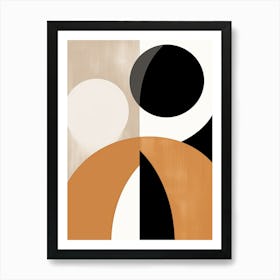 Bauhaus Brilliance: Abstract Geometries Art Print