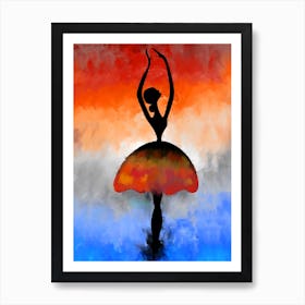 Ballet Dancer 1 Art Print