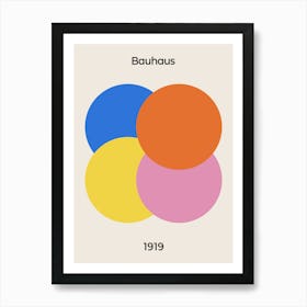 Bauhaus Unity Exhibition 1919 Art Print