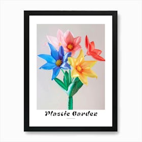 Dreamy Inflatable Flowers Poster Passionflower Art Print