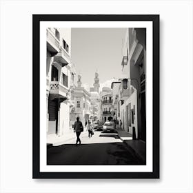 Algiers, Algeria, Mediterranean Black And White Photography Analogue 2 Art Print
