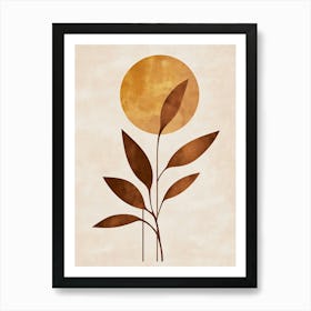 Sun And The Moon Art Print