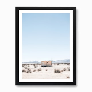 Desert House Art Print
