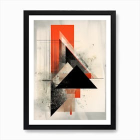 Geometric Abstraction Illustration 23 Art Print