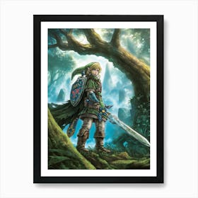 Legend Of Zelda Art Print