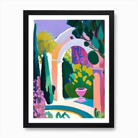 Giardino Di Boboli, 1, Italy Abstract Still Life Art Print