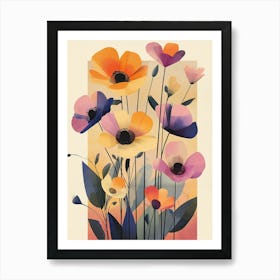 Poppies 49 Art Print