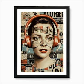 Dj Dj Art Print