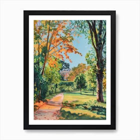 Kew Green London Parks Garden 4 Painting Art Print