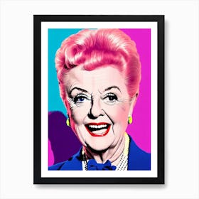 Angela Lansbury Pop Movies Art Movies Art Print