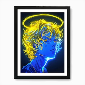 Angel Halo 2 Art Print