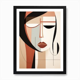 Abstract Woman 1 Art Print