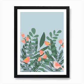 Summer Birds Art Print