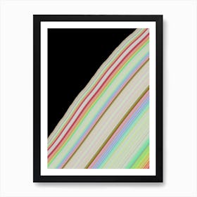 Rainbow In Space Art Print