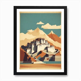 Tibetan Palace Art Print