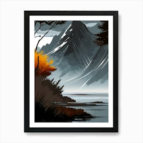 Landscape Painting 14 Art Print