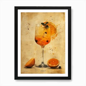 Aperol Spritz Art Print 227 Art Print