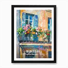 Mediterranean Views Barcelona 5 Art Print