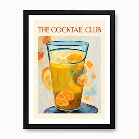 The Cocktail Club 3 Art Print