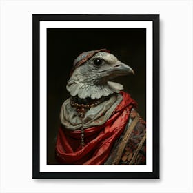 Renaissance Bird Portrait Art Print