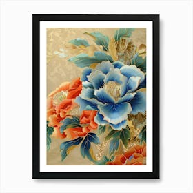 Chinese Flower Painting 60 Art Print