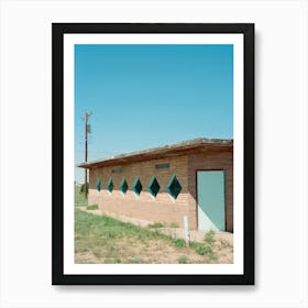 Route 66 X on Film Art Print