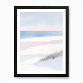 Sand Dunes Art Print