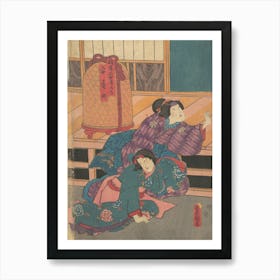 Print 26 By Utagawa Kunisada Art Print