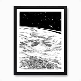 Space Upon Us Art Print