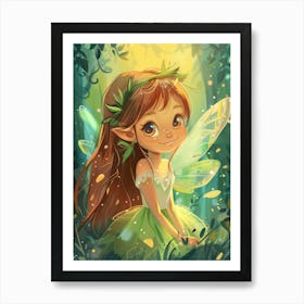 Fairy Girl Art Print