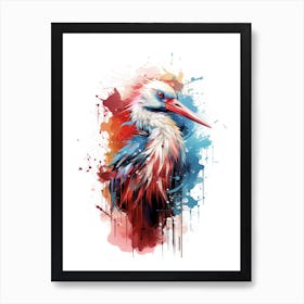 Stork Art Print