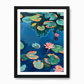 Water Lilies 15 Art Print