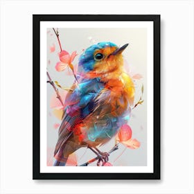 Colorful Bird 13 Art Print