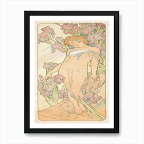 Irises 3 Art Print