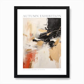 Autumn Exhibition Modern Abstract Poster 10 Art Print