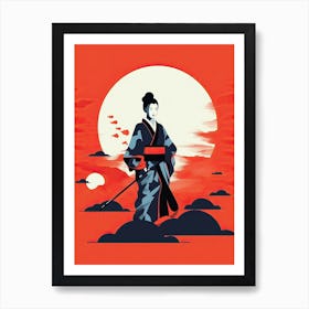 Warrior's Spirit: Samurai Art Art Print