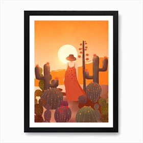 Beauty In The Desert Art Print