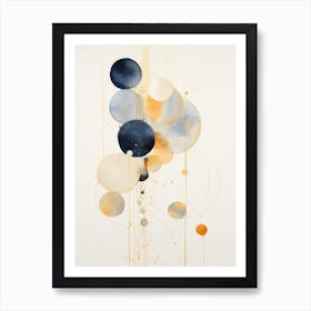 Abstract Circles 24 Art Print